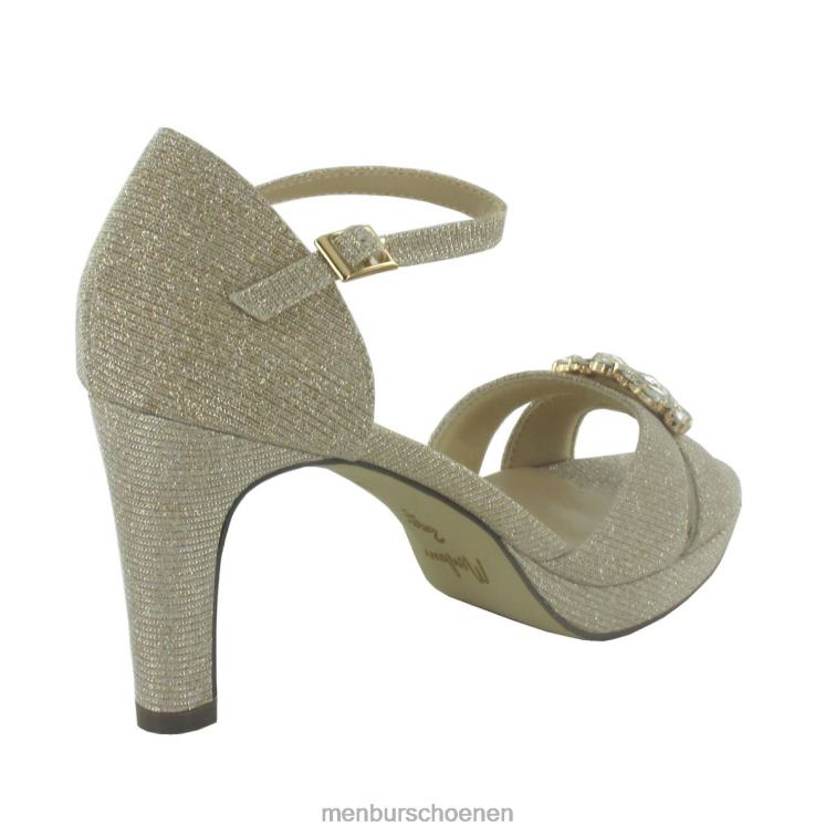 goud bruids schoen 64N062239 Burgeis vrouwen Menbur