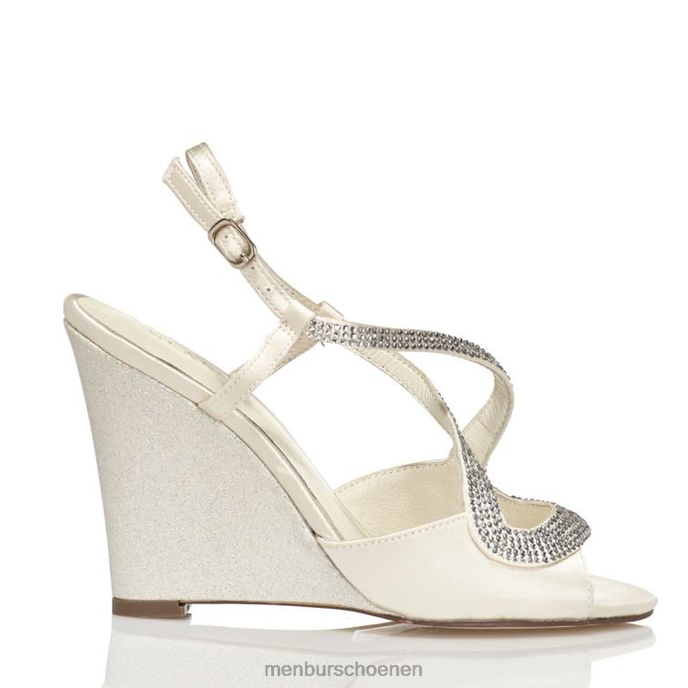 wit bruids schoen 64N062221 maria del mar vrouwen Menbur