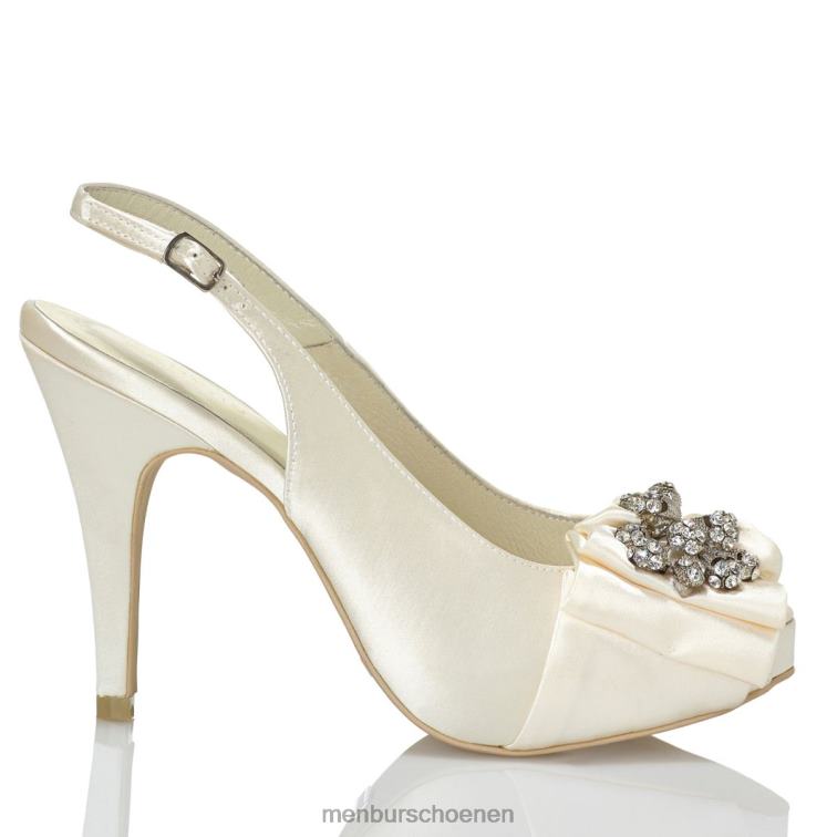 wit bruids schoen 64N062292 nefine vrouwen Menbur