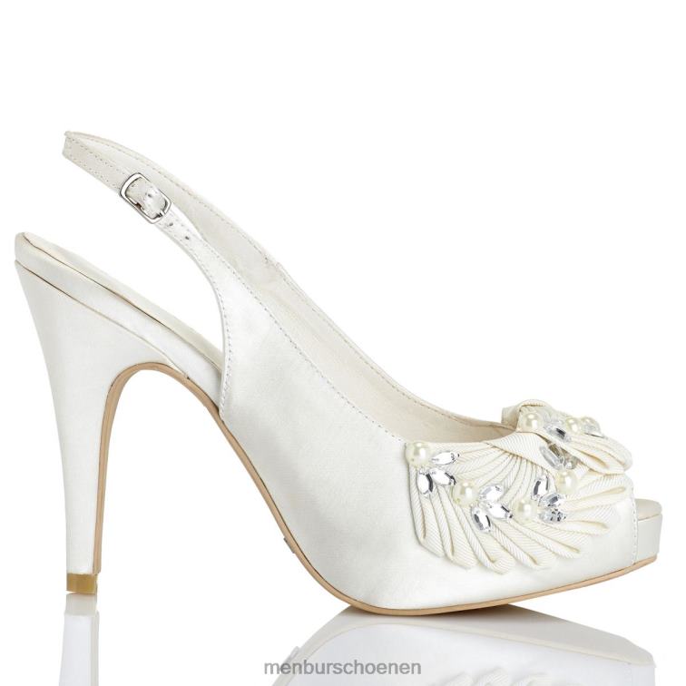 wit bruids schoen 64N062293 Cathy vrouwen Menbur