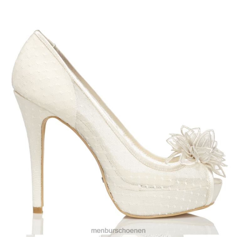 wit bruids schoen 64N062408 Adelia vrouwen Menbur