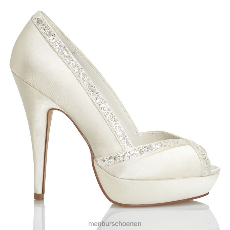wit bruids schoen 64N062430 almudena vrouwen Menbur