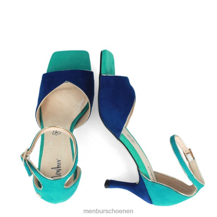 azul medio casual chique schoen 64N063111 Calolzio vrouwen Menbur
