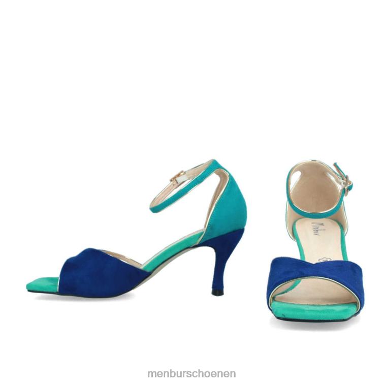 azul medio casual chique schoen 64N063111 Calolzio vrouwen Menbur
