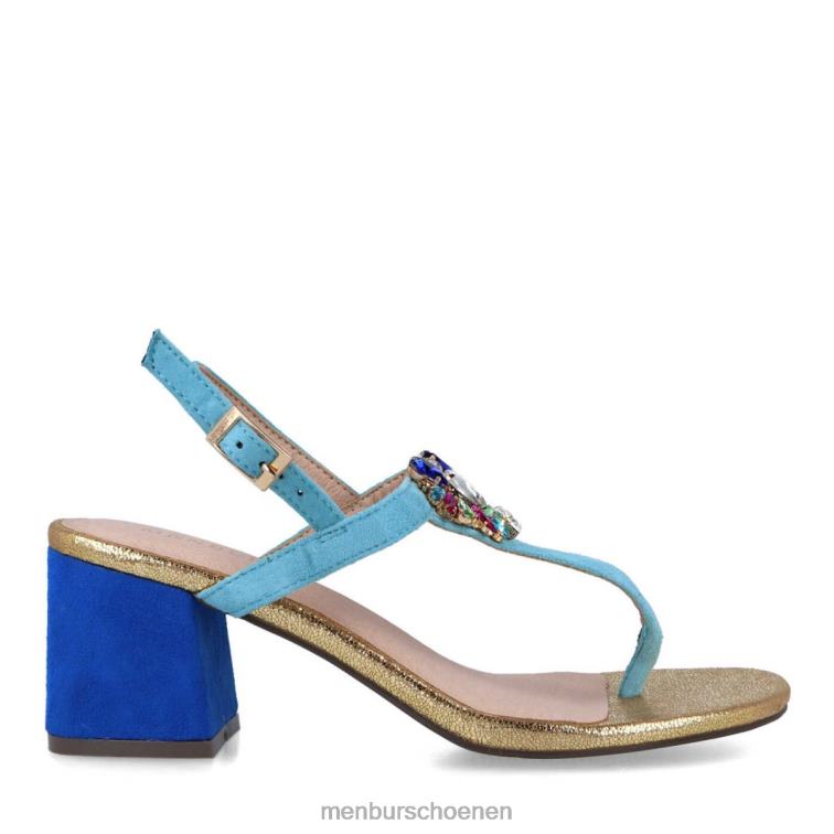 azul medio casual chique schoen 64N063119 Borriana vrouwen Menbur