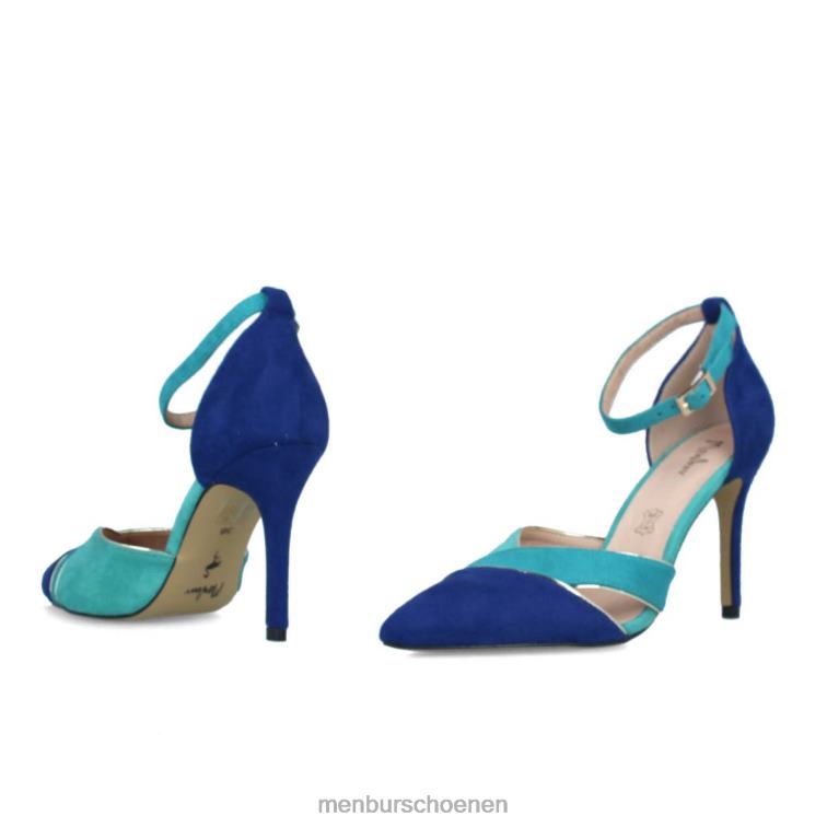 azul medio casual chique schoen 64N063133 calcinato vrouwen Menbur