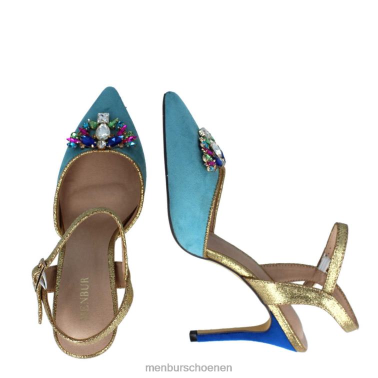 azul medio casual chique schoen 64N063135 bertigaro vrouwen Menbur
