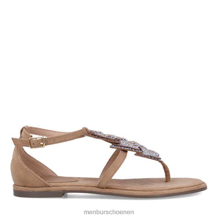 beige casual chique schoen 64N06233 bellosguardo vrouwen Menbur