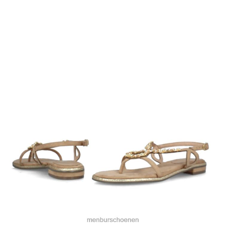 beige casual chique schoen 64N06234 Novarees vrouwen Menbur