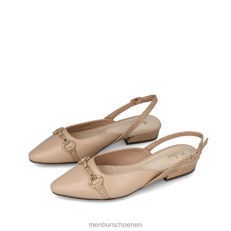 beige casual chique schoen 64N062946 octanen vrouwen Menbur