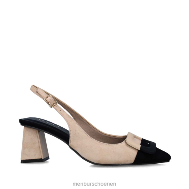 beige casual chique schoen 64N063015 alfarad vrouwen Menbur