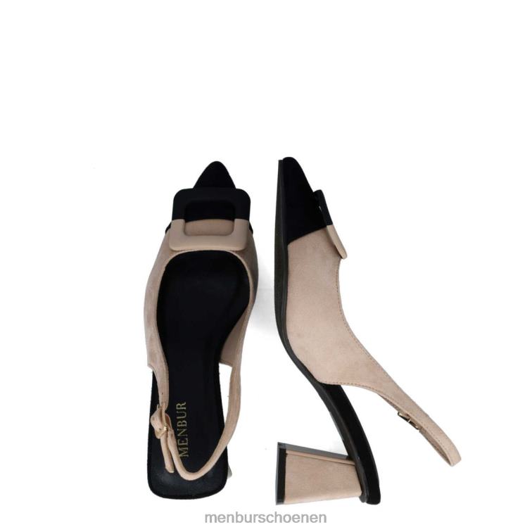 beige casual chique schoen 64N063015 alfarad vrouwen Menbur