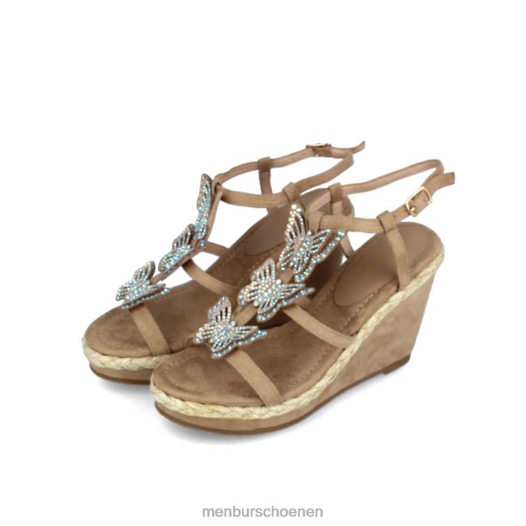 beige casual chique schoen 64N063042 bellamonte vrouwen Menbur