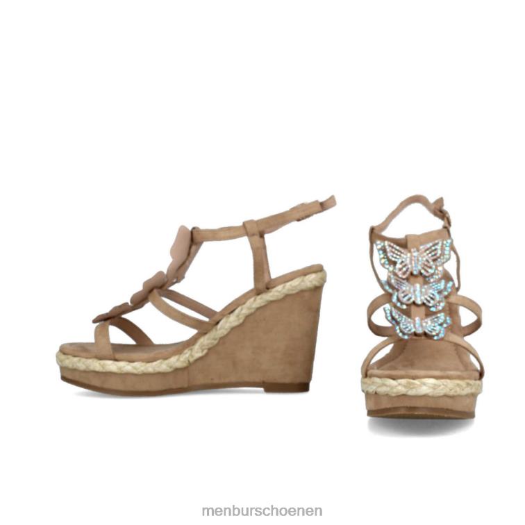 beige casual chique schoen 64N063042 bellamonte vrouwen Menbur