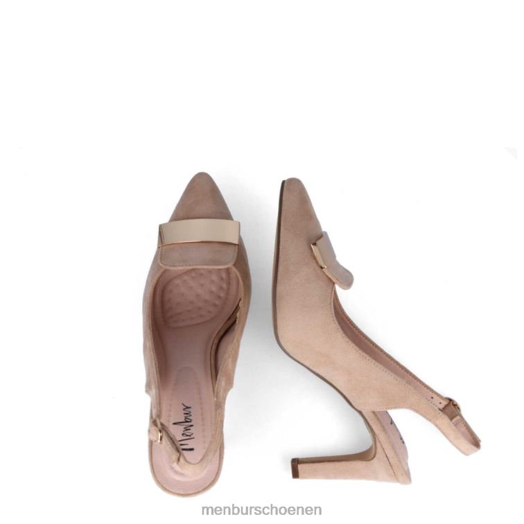 beige casual chique schoen 64N063058 anzano vrouwen Menbur