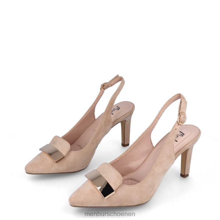 beige casual chique schoen 64N063058 anzano vrouwen Menbur