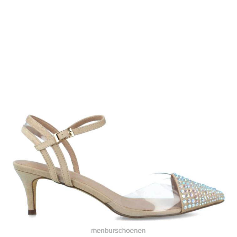 beige casual chique schoen 64N063071 braulinen vrouwen Menbur