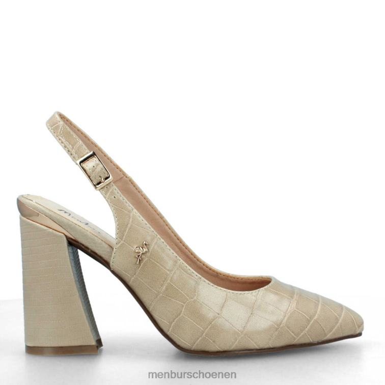 beige casual chique schoen 64N063141 kamp van vrouwen Menbur