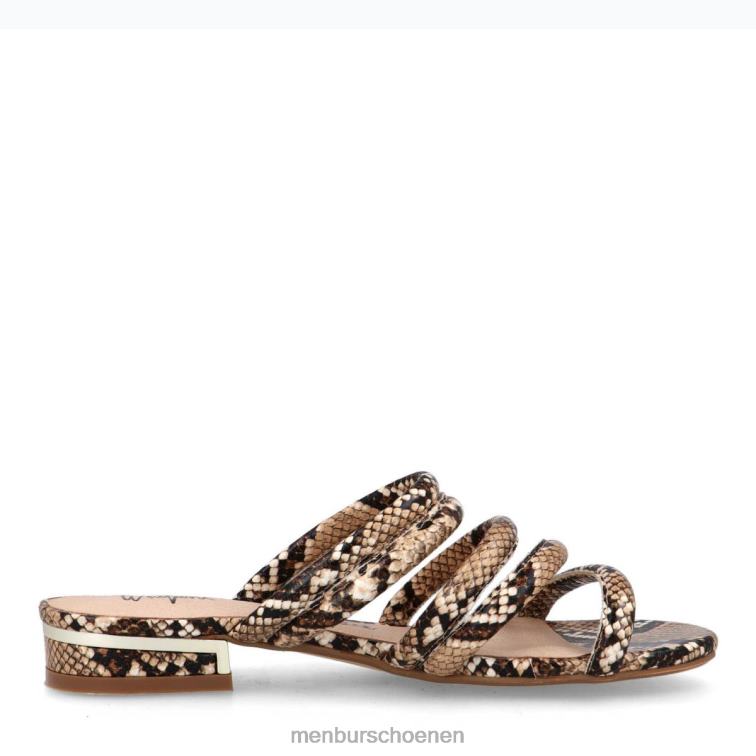 beige casual chique schoen 64N063180 castello vrouwen Menbur