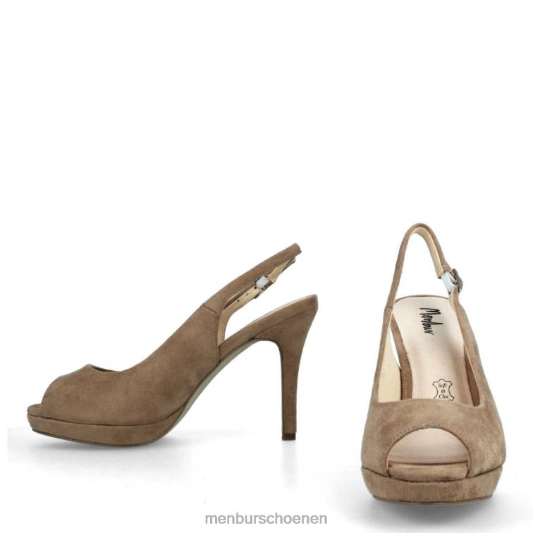 beige casual chique schoen 64N063198 busana vrouwen Menbur
