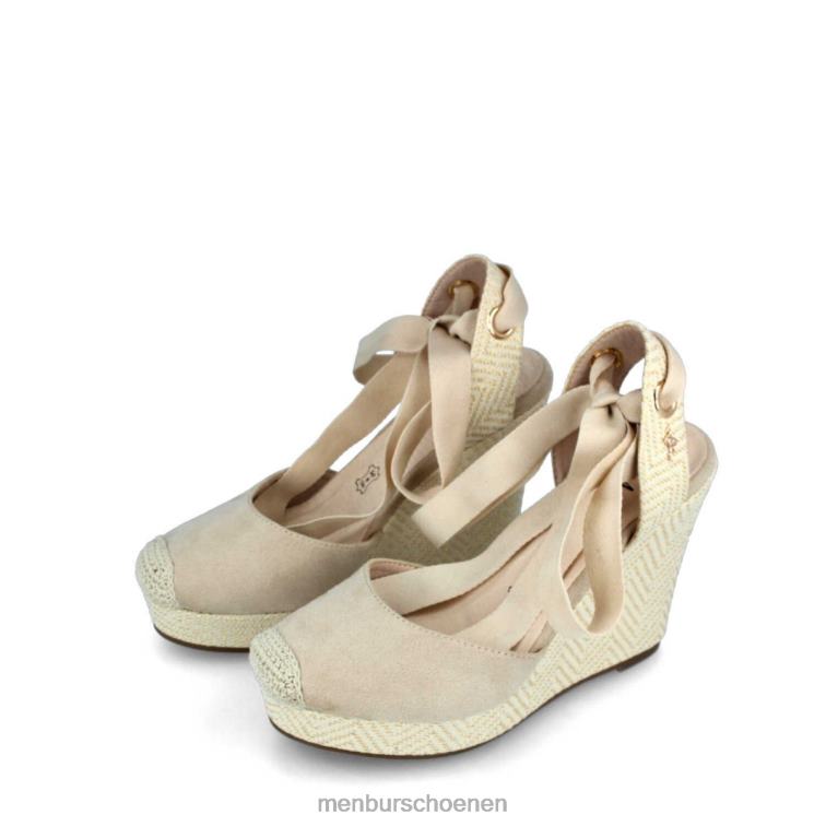 beige casual chique schoen 64N063225 Campiano vrouwen Menbur
