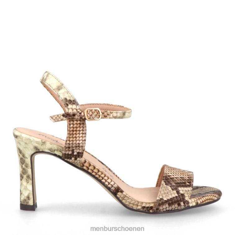 beige casual chique schoen 64N063278 polenino vrouwen Menbur