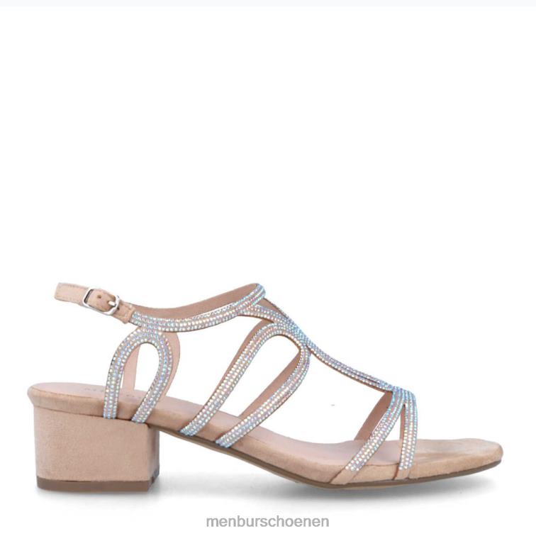 beige casual chique schoen 64N063322 basis vrouwen Menbur