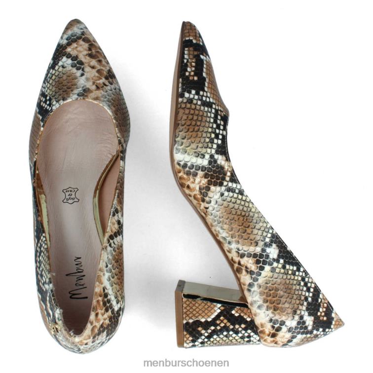 beige casual chique schoen 64N063353 Bonacardo vrouwen Menbur