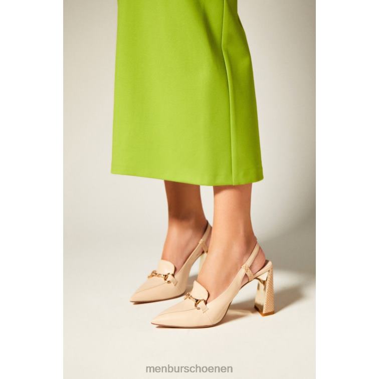 beige casual chique schoen 64N063457 octanen vrouwen Menbur