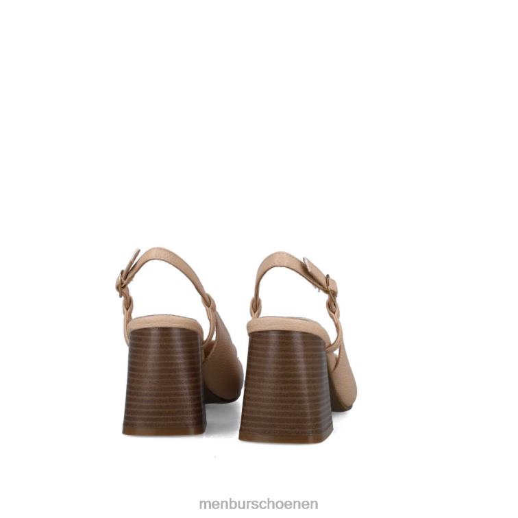 beige casual chique schoen 64N063470 sextanen vrouwen Menbur