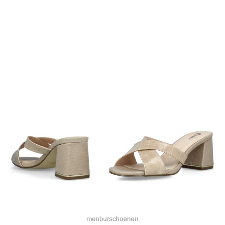 beige casual chique schoen 64N063554 roccella vrouwen Menbur