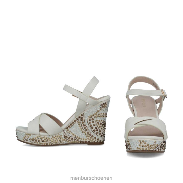 beige casual chique schoen 64N063626 birbesi vrouwen Menbur