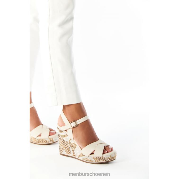 beige casual chique schoen 64N063626 birbesi vrouwen Menbur