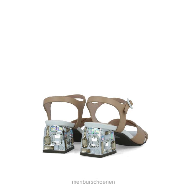 bruin casual chique schoen 64N06263 brirus vrouwen Menbur