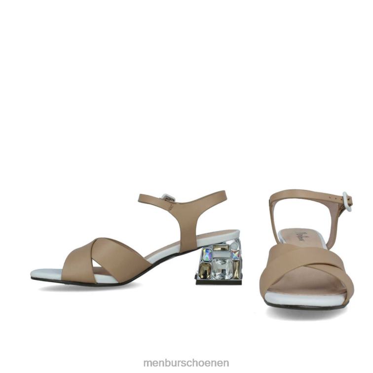 bruin casual chique schoen 64N06263 brirus vrouwen Menbur