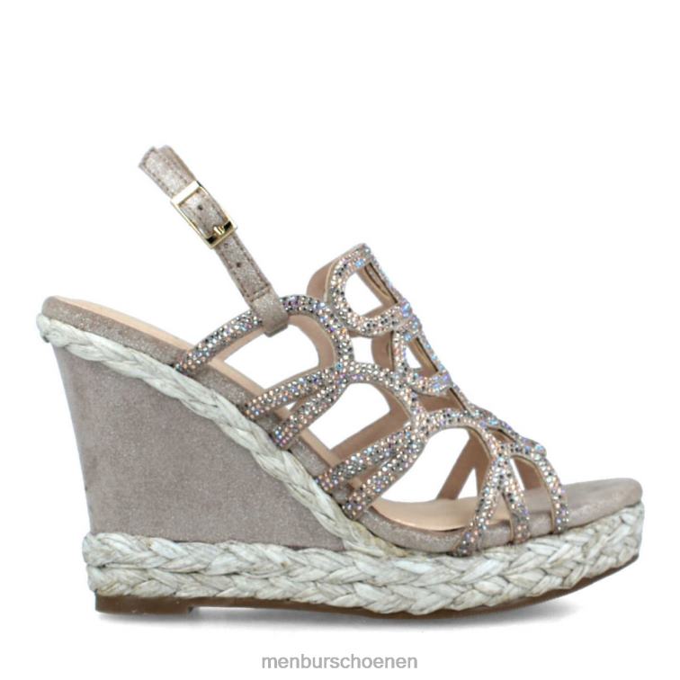 bruin casual chique schoen 64N063039 luchtola vrouwen Menbur