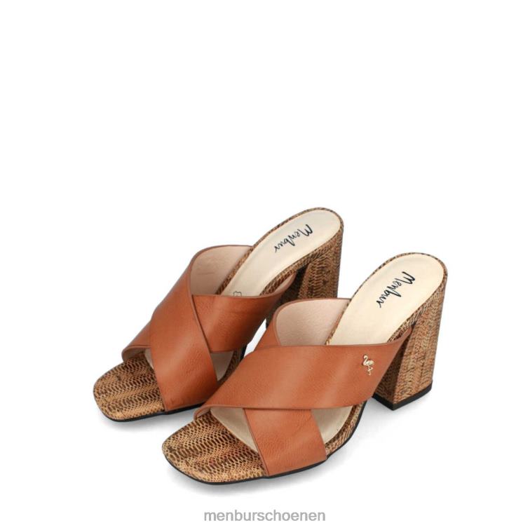 bruin casual chique schoen 64N063045 cantiano vrouwen Menbur