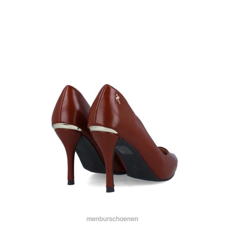 bruin casual chique schoen 64N063373 calari vrouwen Menbur