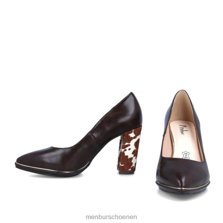bruin casual chique schoen 64N063402 capranica vrouwen Menbur
