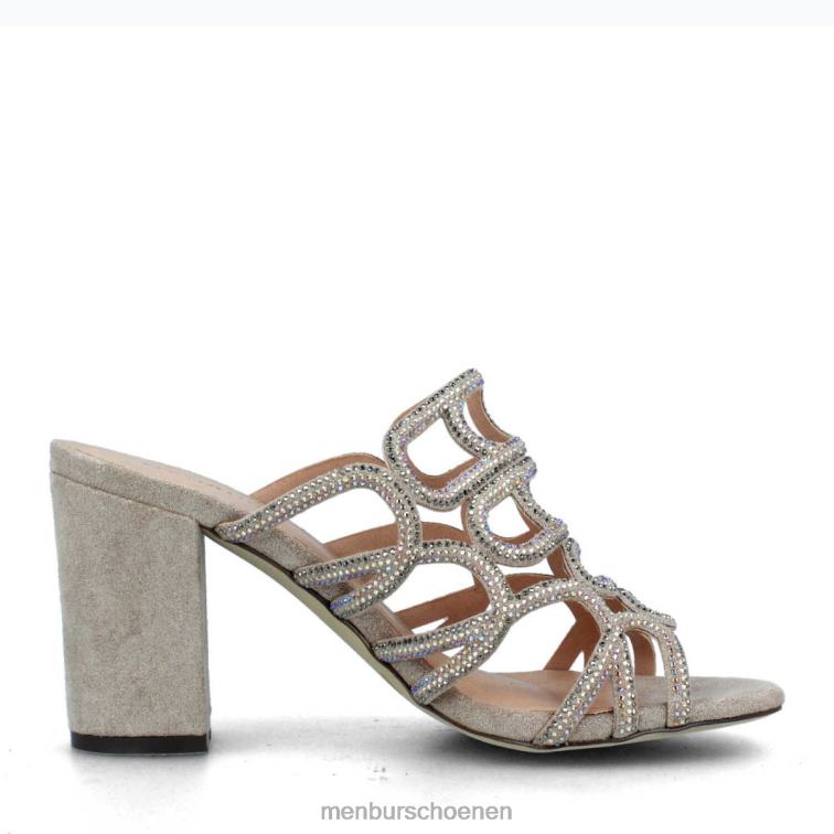 bruin casual chique schoen 64N06461 Murata vrouwen Menbur