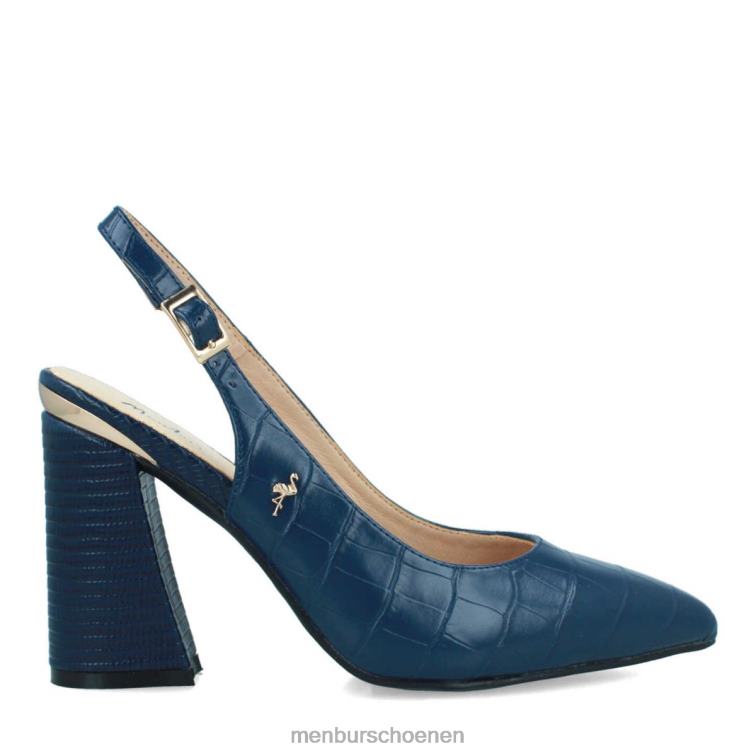 donkerblauw casual chique schoen 64N06271 kamp van vrouwen Menbur