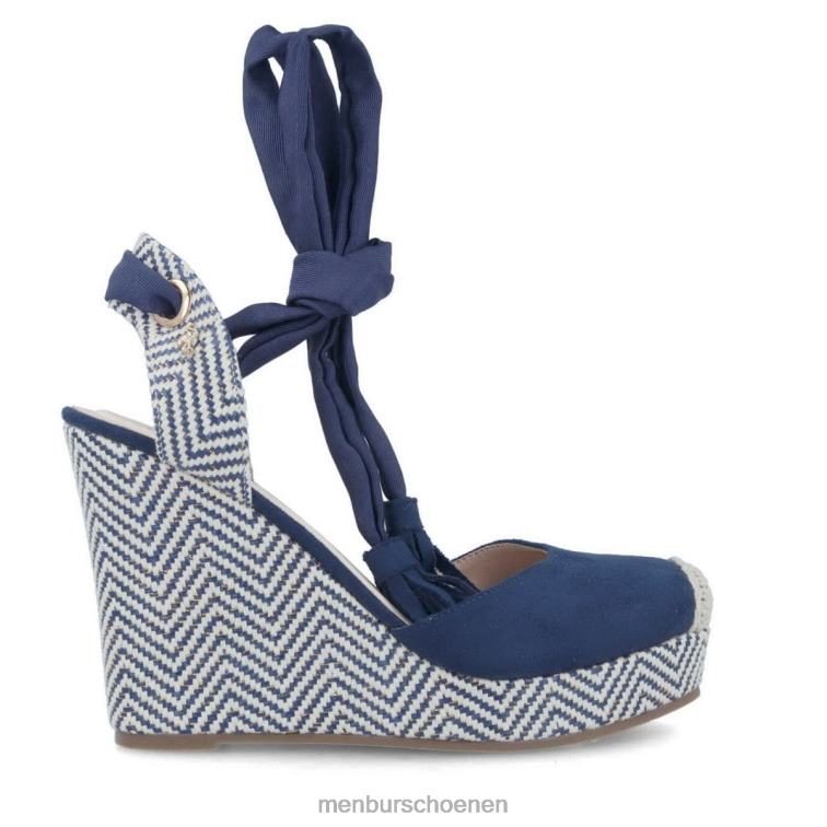donkerblauw casual chique schoen 64N06316 Campiano vrouwen Menbur