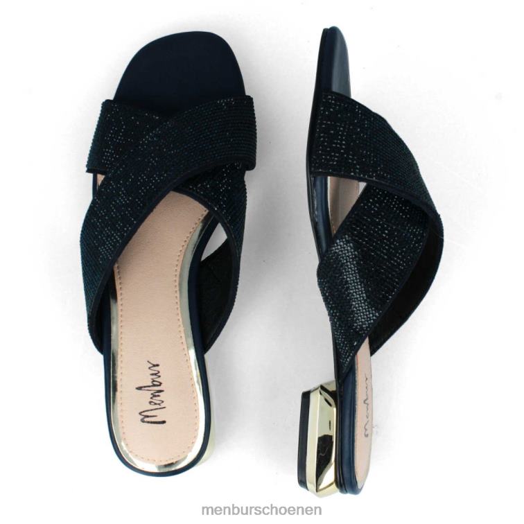 donkerblauw casual chique schoen 64N063589 tabina vrouwen Menbur