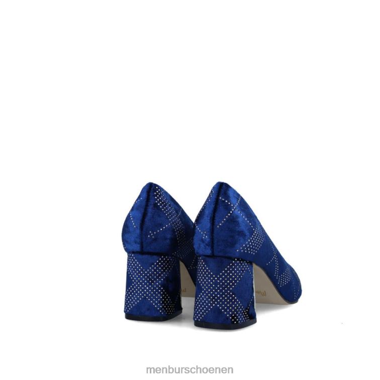 donkerblauw casual chique schoen 64N06401 kampotosto vrouwen Menbur