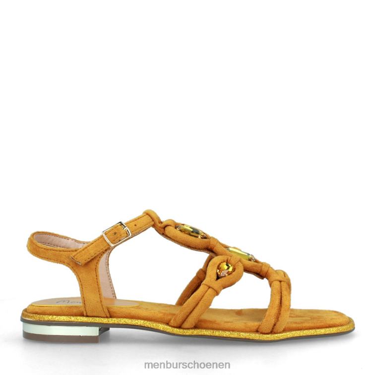 geel casual chique schoen 64N06283 tabi vrouwen Menbur