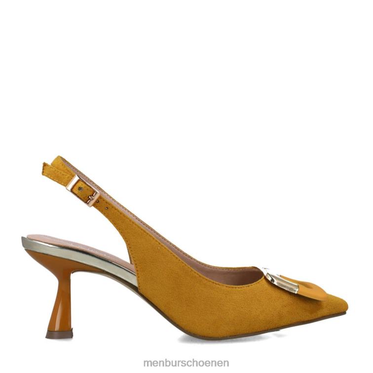 geel casual chique schoen 64N063014 konephoros vrouwen Menbur
