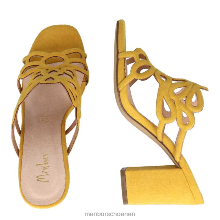 geel casual chique schoen 64N06307 albonees vrouwen Menbur