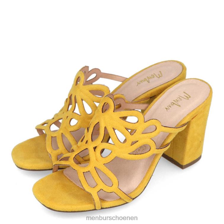 geel casual chique schoen 64N06307 albonees vrouwen Menbur