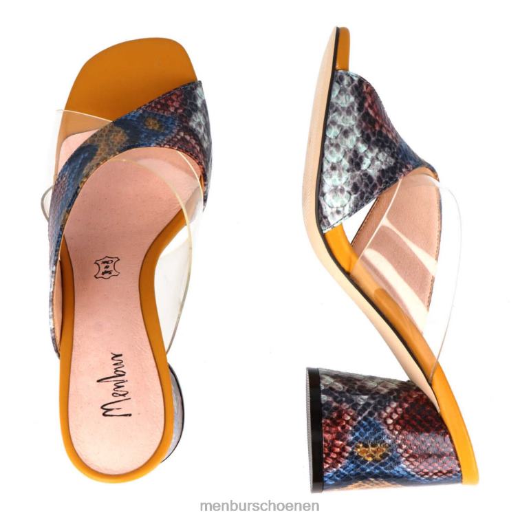 geel casual chique schoen 64N06308 dogana vrouwen Menbur