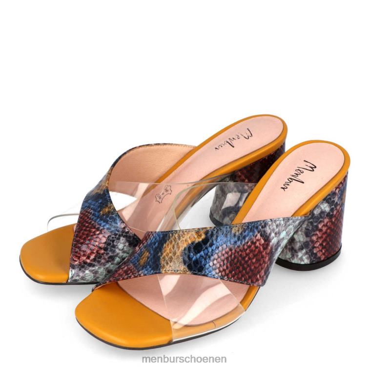 geel casual chique schoen 64N06308 dogana vrouwen Menbur